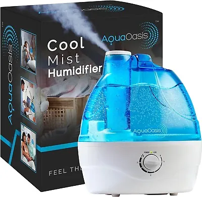 Vicks Ultrasonic Cool Mist Humidifier - White/Blue (V5100NS) • $52.25