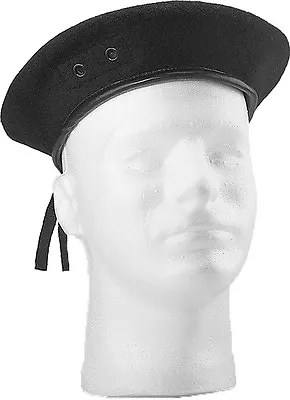 Gi Style Black Wool Beret Army Military Beret By Rothco 4907 Size 63/4 To 73/4 • $14.99