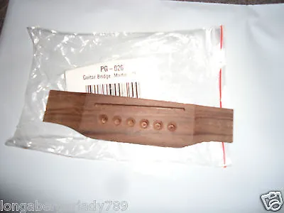 Acoustic Guitar Bridge Part Parts Repair Replace Replacement Box Martin Style  • $11.99