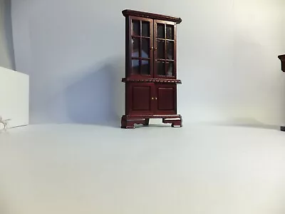 1/12 Scale Dolls House Wooden Mahogany Corner Unit • $9.25