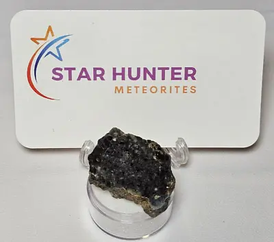 9.11 Grams 30mm Bechar 003 Lunar Meteorite Moon Polished End Cut W/ COA • $173.95