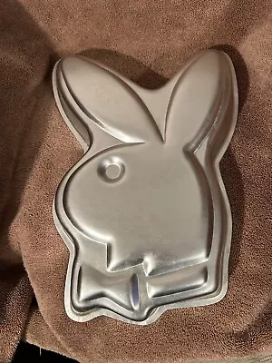 Vintage 1974 Wilton Playboy Bunny Cake Pan Mold No Dents • $24.99