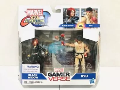 Hasbro Marvel Vs Capcom Infinite Black Widow Vs Ryu Marvel Gamer Verse • $64.50