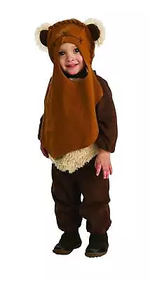 Wicket The Ewok Costume Toddlers Official Star Wars Romper W Headpiece Rubies • $51.85