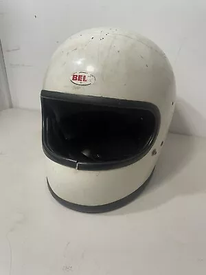 Vintage 1975 Bell Star Helmet Bell Helmets White • $100