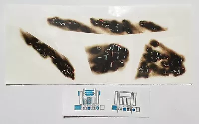 $7 • Buy Vintage Star Wars Battle Damage Replacement Sticker For X-Wing - Machine Cut
