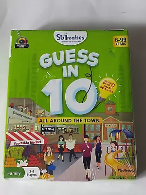 Skillmatics Guess In 10 All Around Town Game Quick Smart Questions Brand New • £9.64