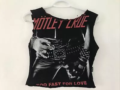 Motley Crüe 2001 Too Fast For Love Tank Top Ladies Small Motley Crue • $89