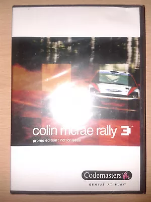 Pc-promo- Colin Mcrae Rally 3- New & Sealed- Rare Pre-release Version- Uk Seller • £69.99