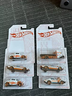 Hot Wheels 52nd Anniv Lot 6x 32 Ford Muscle Speeder Fast Bed Hauler Corvette N99 • $13.99