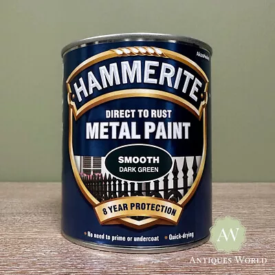 Hammerite Metal Paint | Smooth Finish – 750ml • £22.76