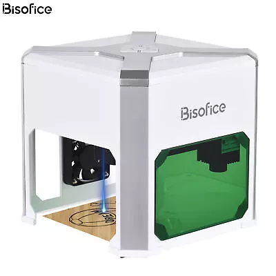 Bisofice K6 Mini Laser Engraver 3000mW Laser Marking Machine BT Connection Q0O2 • $142.49