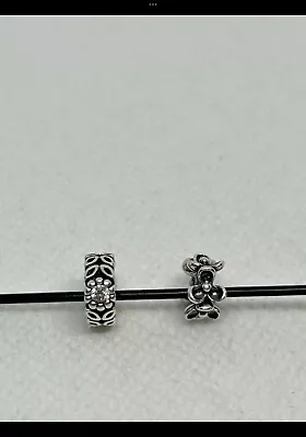 Genuine Pandora Spacer Charms X2 Moments • £2.20