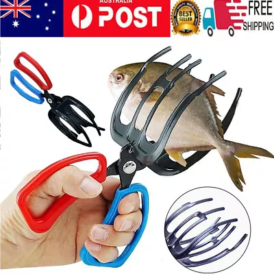 Big Fishing Gripper Fish Holder Grip Clamp Grabber Plier Tongs Fishing Pliers • $11.35