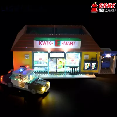 LED Light Kit For Kwik-E-Mart - Compatible With LEGO® 71016 Set • $59.82