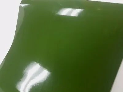 Gloss Army Green Vinyl Car Wrap Film Auto Vehicle Decal Sticker Sheet Roll • $9.95