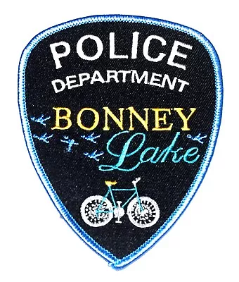 BONNEY LAKE – BICYCLE UNIT - WASHINGTON WA Sheriff Police Patch BIKE CYCLE • £14.27