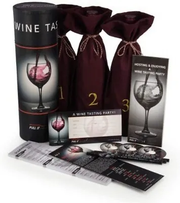 $15.67 • Buy Barbuzzo Wine Tasting Party Kit New Sealed