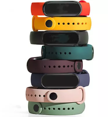 For Xiaomi Mi Band 5 Smart Watch Replacement Silicone Straps Wristband Colorful • $1.26