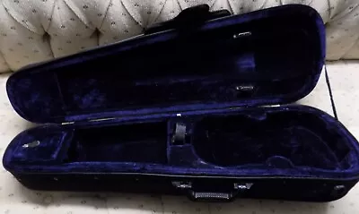 Violin Case Soft W/ridgid Inner Shell Plush Lining - Black   • $18