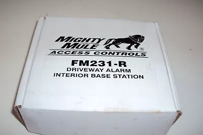 Mighty Mule FM231-R  Interior Wireless Driveway Alarm Additional Base Station • $48.95