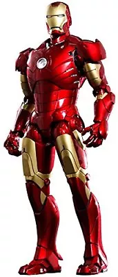 Movie Masterpiece DIECAST Iron Man Iron Man Mark 3 1/6 Scale Painted Figure • $496.64