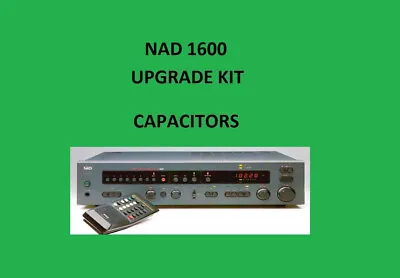 Stereo Preamplifier NAD 1700 Repair KIT - All Capacitors • $105