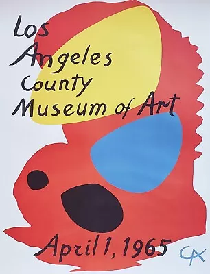 Alexander Calder Collectible Los Angeles County Museum Of Art Poster LACMA - NEW • $195