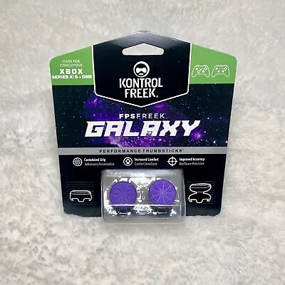 Purple Galaxy Kontrol Freek FPS Freek Performance Thumbsticks Xbox Controllers • $10.79