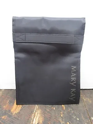 Mary Kay Travel Roll Up Bag Cosmetic Organizer Black Hanging Zipper Pouches • $18