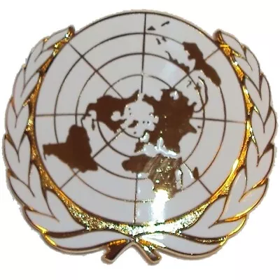 £6.99 • Buy Official Issue Other Ranks United Nations Issued Cap | Beret Badge Un Insignia