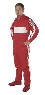 G-Force 4380SMLRD GF 505 Red Small Triple Layer Racing Suit • $89.99