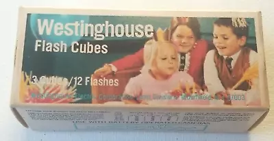 Vintage Westinghouse Flash Cubes W/ Box (3 Cubes/10 Flashes) For Photography • $8.99