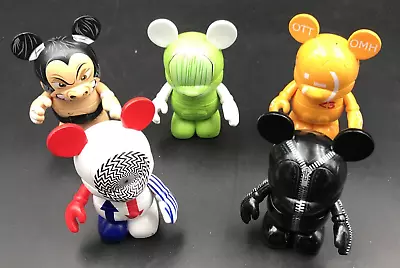 Lot Of Five (5) Urban Series 6 Disney Vinylmation 3  Figurines Strayer Susana • $22.99