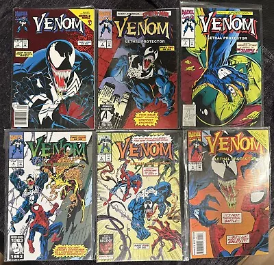 Venom Lethal Protector (1993) 1-6 Complete Set Marvel Comics • $75