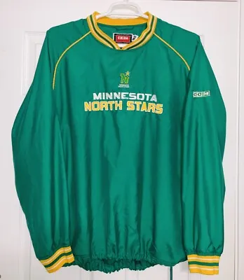 Size Large CCM Minnesota North Stars NHL Hockey Pullover Embroidered • $45