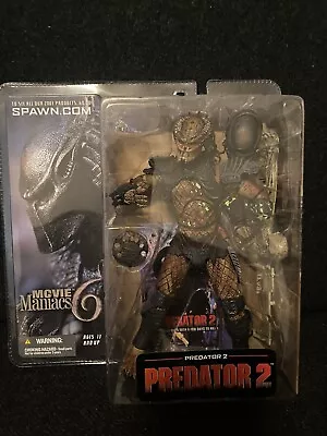 Movie Maniacs 6 Predator 2 Action Figure McFarlane 2003 • $20