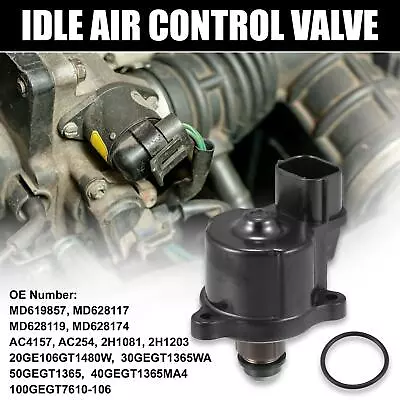 Car Idle Air Control Valve With Gasket MD619857 Replacement For Mitsubishi • $21.49