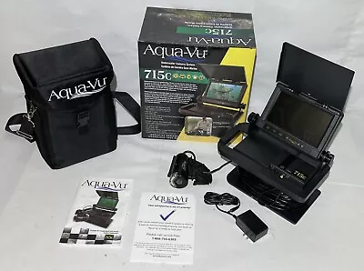 Aqua-Vu AV 715C Underwater Fishing Camera W/ Color Video Camera & 7  LCD Monitor • $239.99