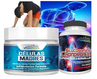 $14.45 • Buy Joint Support Relief Support Muscle Bones Back Support  Cream And Capsules  