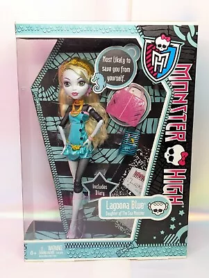 Monster High Wave 2 LAGOONA BLUE School’s Out Doll Mattel 2011 NIB • $149.99