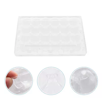 Accessory Tray Egg Storage Case Quail Egg Carriage Box Clear Plastic Quail Egg • £22.46