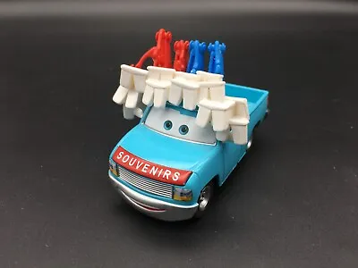 Disney Pixar Cars Loose Buck The Tooth Vendor Souvenir Mater The Greater Toon • $14.95