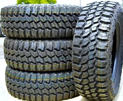 4 Tires Thunderer Trac Grip M/T LT 33X12.50R15 Load C 6 Ply MT Mud • $872.91