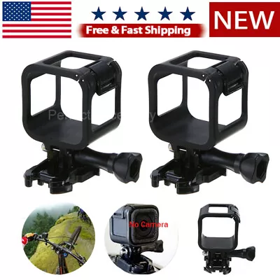 2PCS Low Profile Frame Mount Protective Housing Case For GoPro Hero 4 5 Session • $10.98