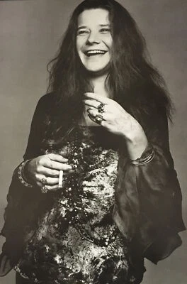 $99 • Buy RICHARD AVEDON💋1969 Janis Joplin New York 💋Vintage Printing  Matted Drymounted