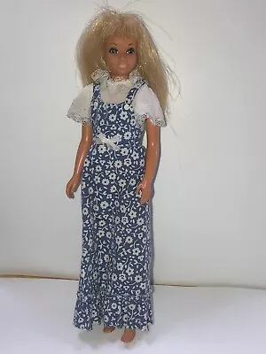 Vtg 1967 MATTEL Malibu Skipper Doll Twist & Turn Korea Blonde W/ Blue Dress • $19.95