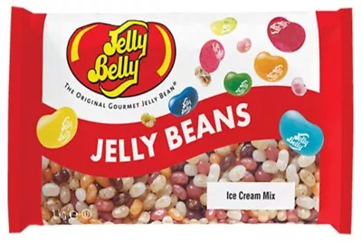 Jelly Belly Ice Cream Mix Flavours The Original Gourment Jelly Bean 1Kg Bulk Bag • £30.99