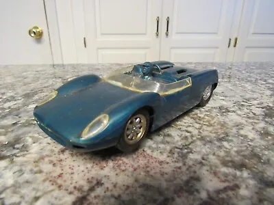 VINTAGE 1960'S MONOGRAM 1/24 SCALE Scarab Runner Body SLOT CAR. Tested And Runs • $65