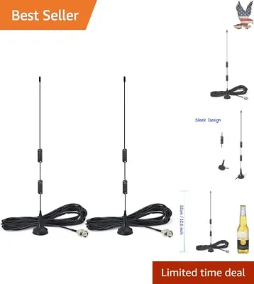 Police Scanner Antenna - Magnetic Base - For Uniden Bearcat Whistler Radio Shack • $26.09